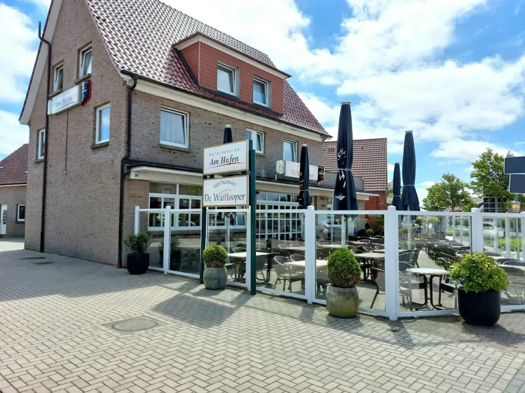 Frühstücksbuffet in der Pension Am Hafen in Norddeich